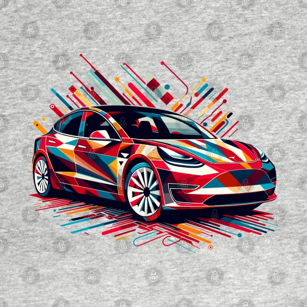 Tesla Model 3 by Vehicles-Art